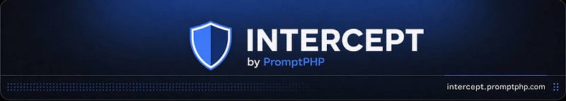 Intercept by PromptPHP banner